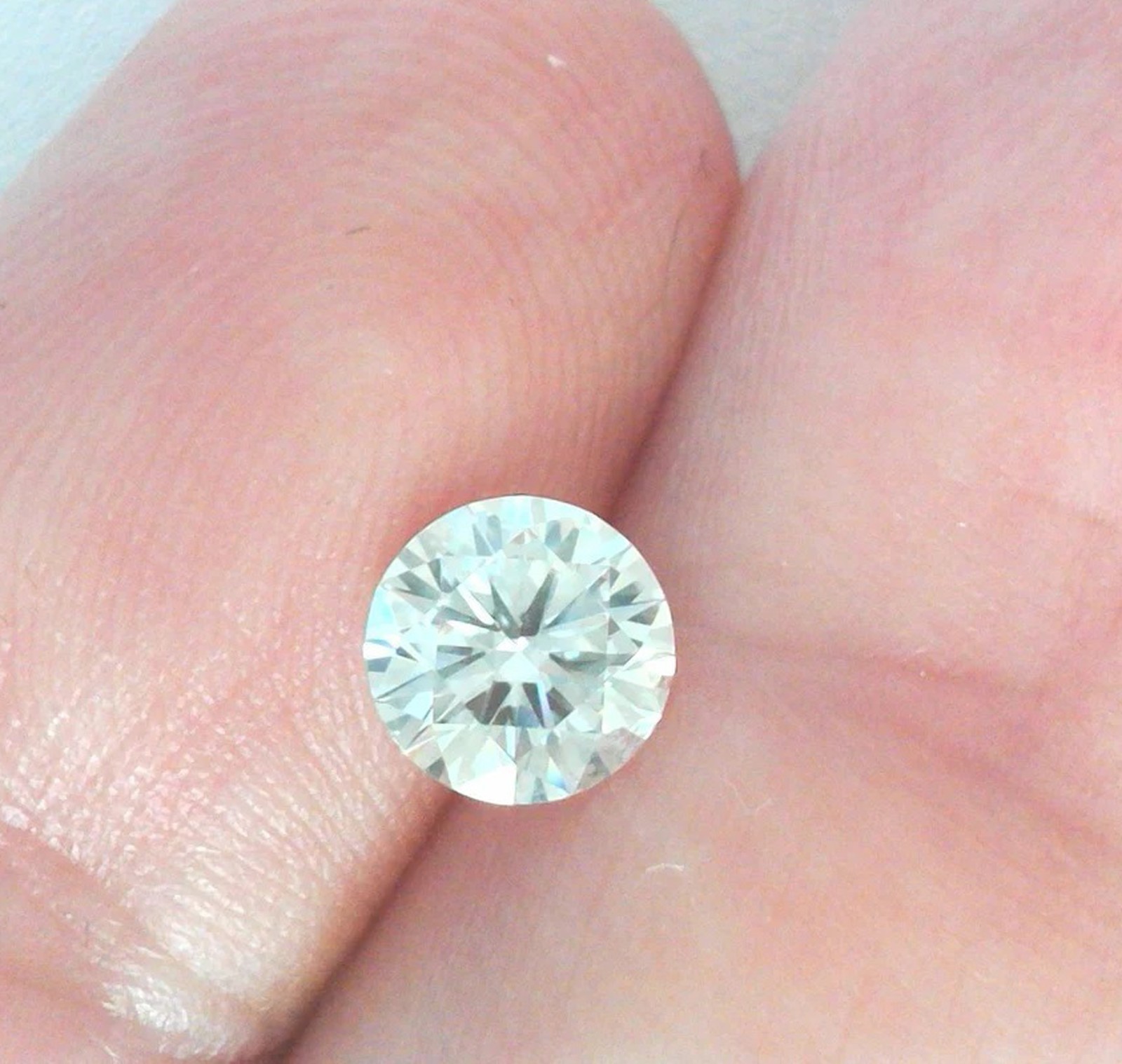 3 Carat Lab Grown Diamond Round Cut FL Clarity D Color IGL Gemstone 6MHF