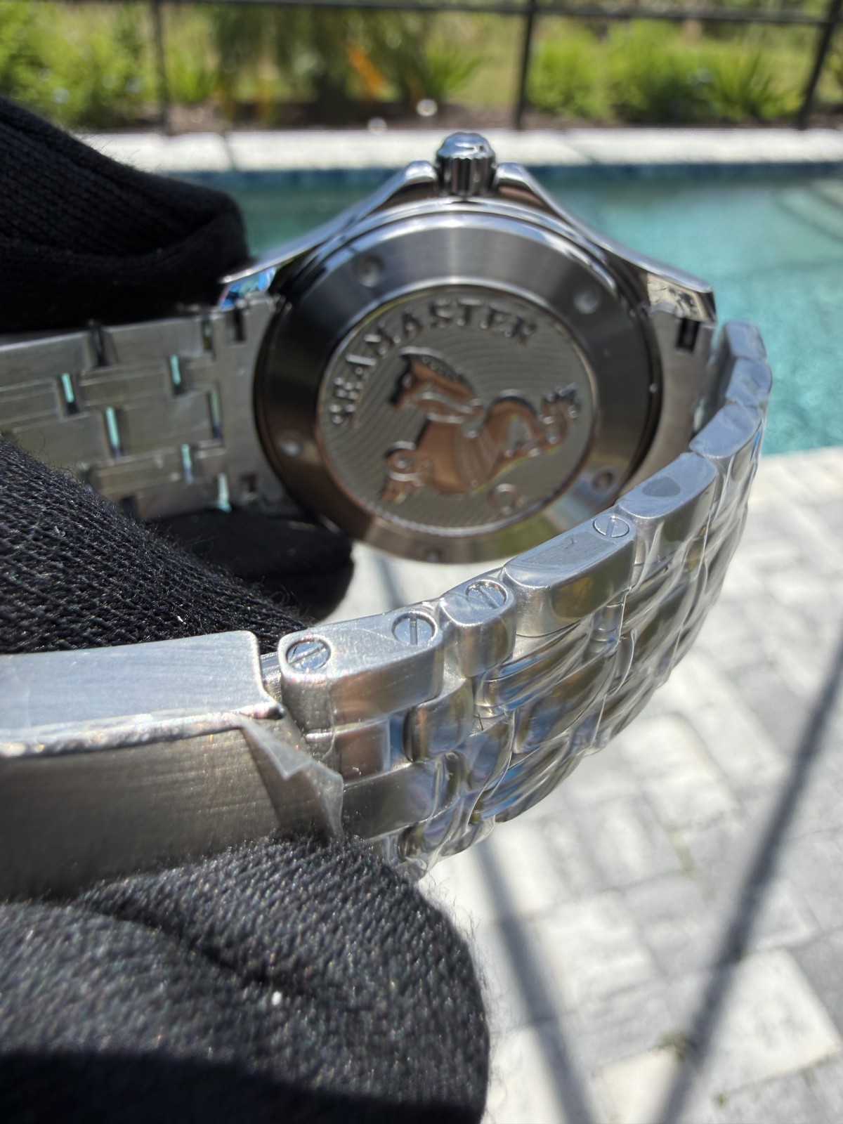 Omega Seamaster Diver 300M 212.30.41.20.03.001 41mm Steel Blue Dial Box Papers