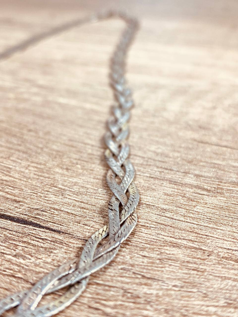 Sterling Silver 925 10.1 gr Cuban Link Chain Necklace 25cm