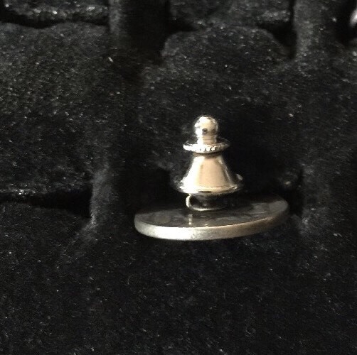 Authentic OLD BUFFALO Nickel Tie Tack, Pin, Golf Marker!