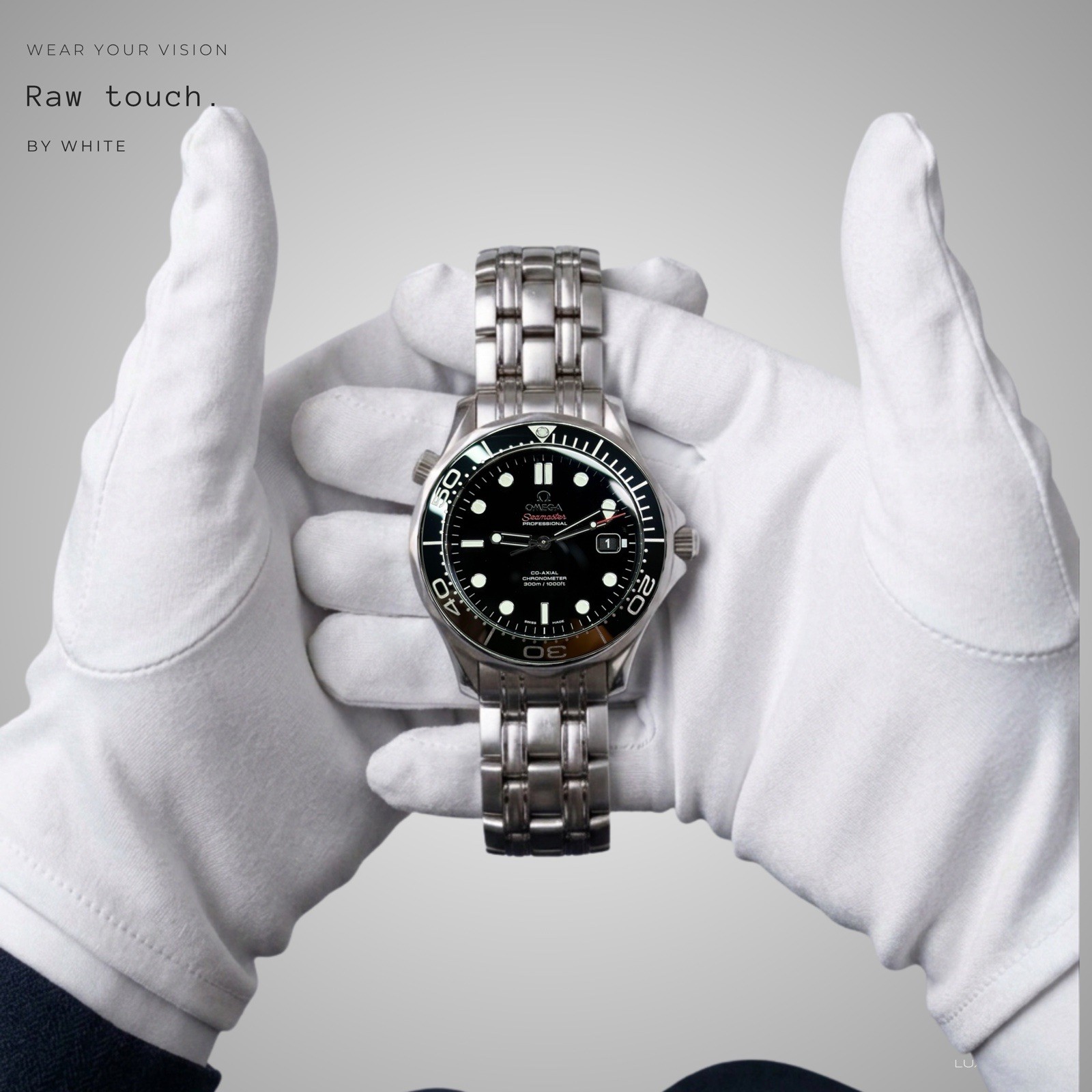Customized Luxury Watch Handling Gloves – High Quality Gloves /BY White