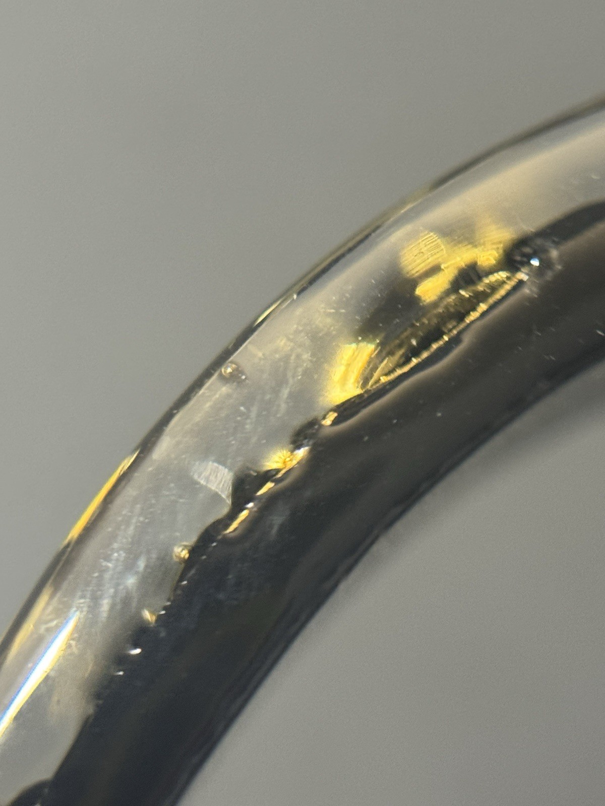 Vintage Murano Glass Rubber Cord Bracelet