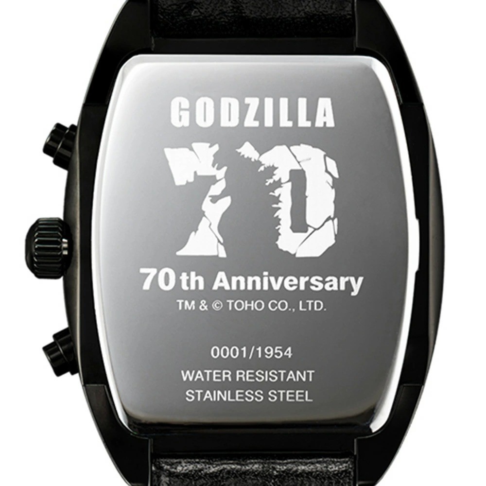 GODZILLA 70th Anniversary Official Watch Limited ED 1954 TOHO Japan NEW 2025