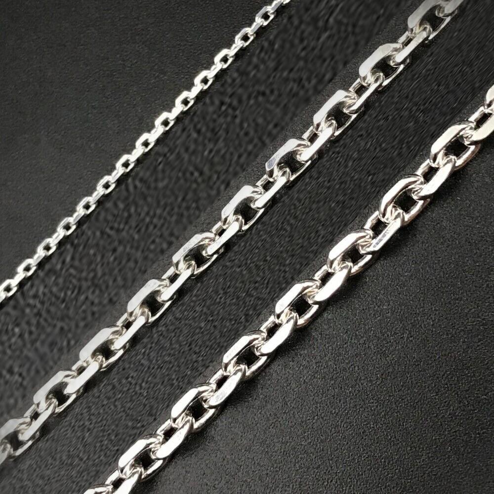 3/6/9mm Mens Chain Silver Stainless Steel Cable Link Necklace 18/20/22/24 inches