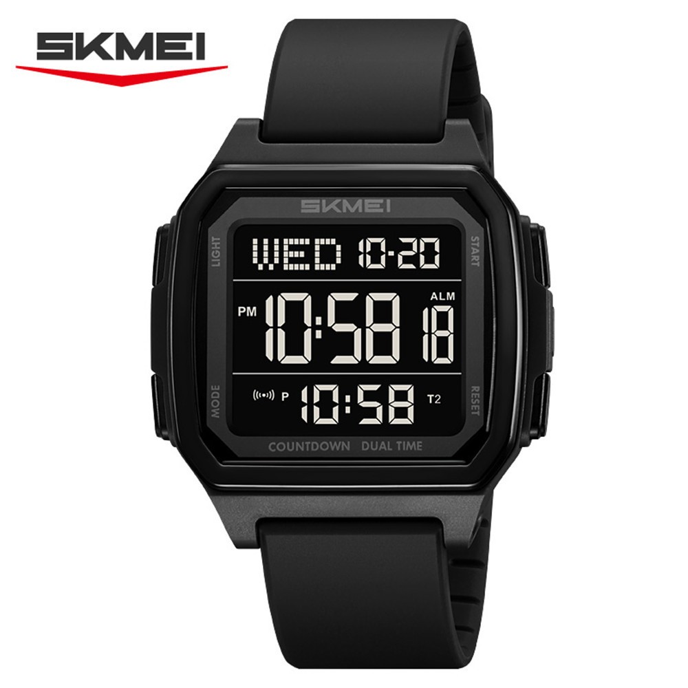 SKMEI Men Watch Electronic Sport Watch LED Alarm Watch Boys Digital Wristwatch