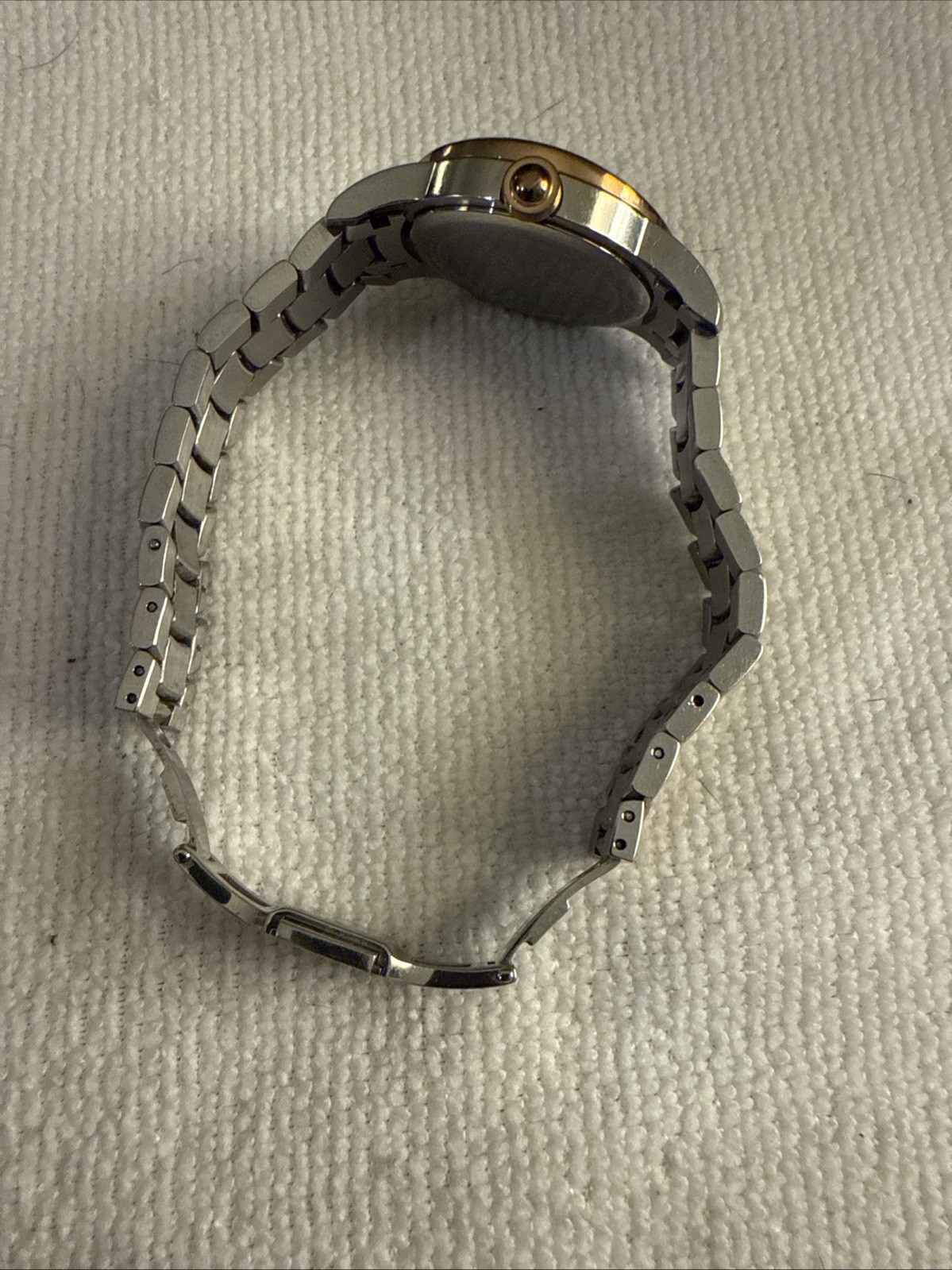 Swiss Made Bulova Accutron 65P100 Masella Diamond Accented Two-Tone Ladies Watch