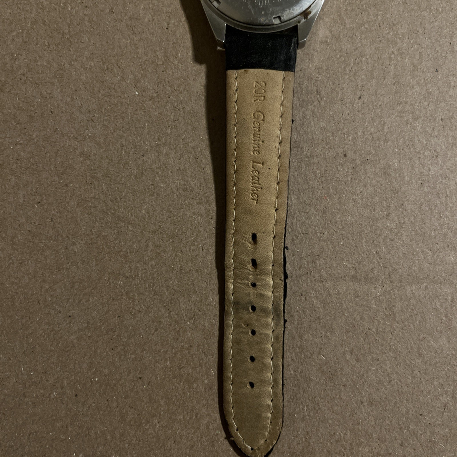 Victorinox 241083 Garrison Swiss Army Watch Leather