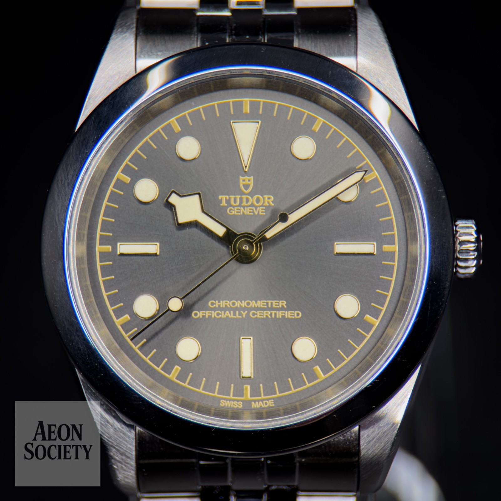 TUDOR Black Bay 41 Anthracite Mens Watch Full Set – M79680-0001