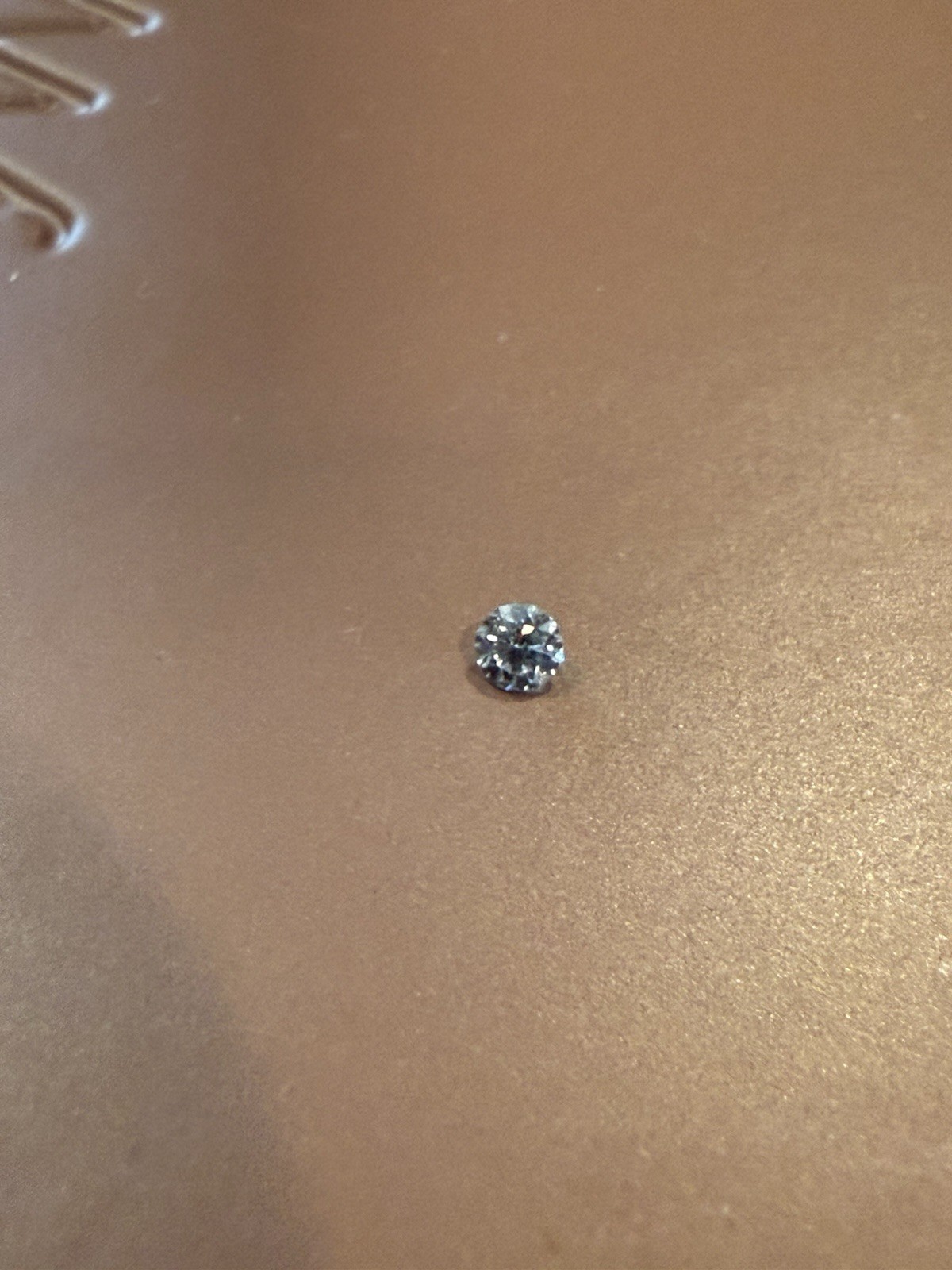 Fancy Natural blue diamond 0.05ct NATURALLY colored unheated