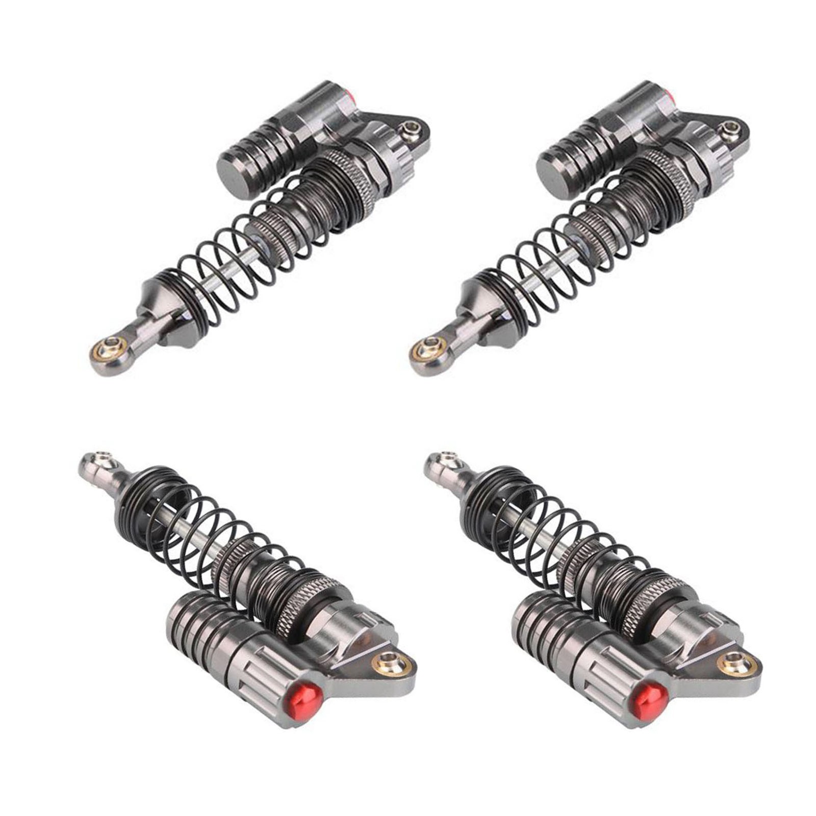4 Pcs CNC Machining Aluminum For Axial / SCX10 / D90 / RC Crawler