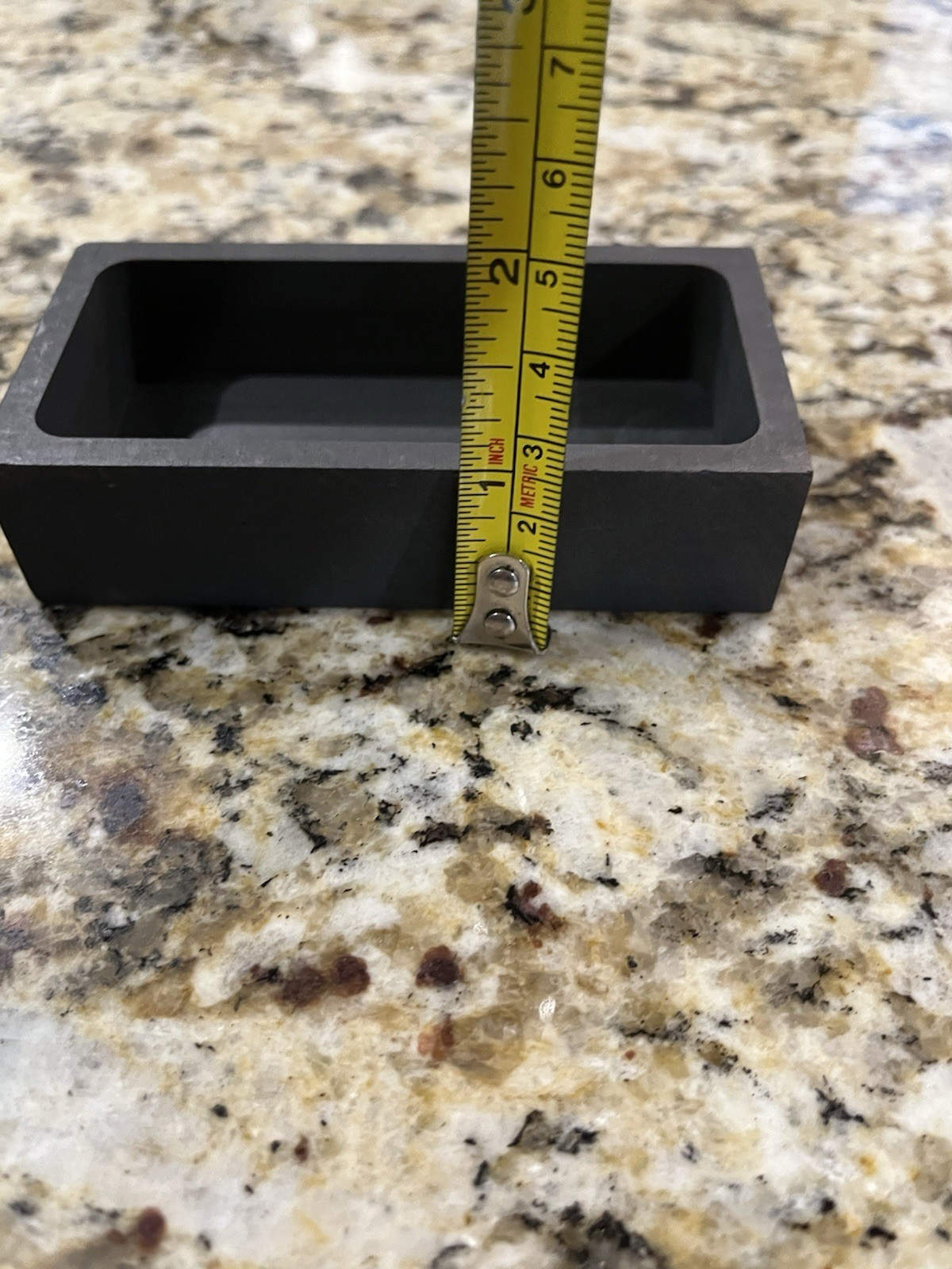 2-Pack 2.2lb Graphite Ingot Molds for Gold Silver Copper Aluminum Brass
