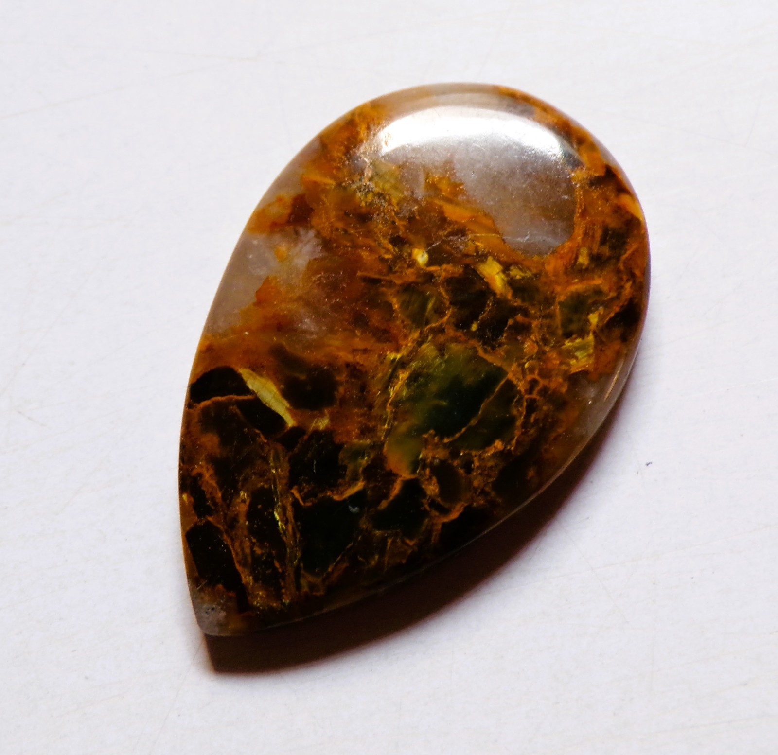 31.20 Cts Natural Pietersite Cabochon Loose Gemstone 34X22.4X5MM 79