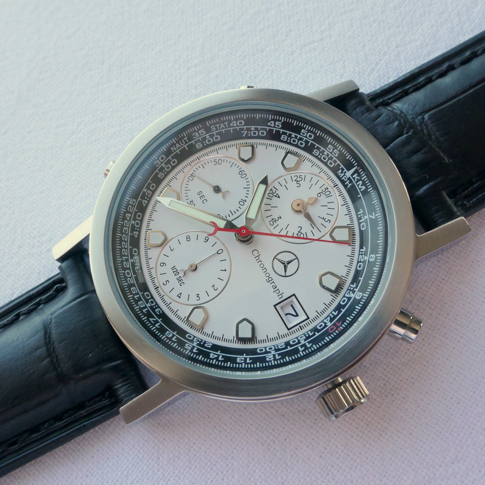 Mercedes Benz Classic Car Accessory Driver Made in Germany Watch Chronograph