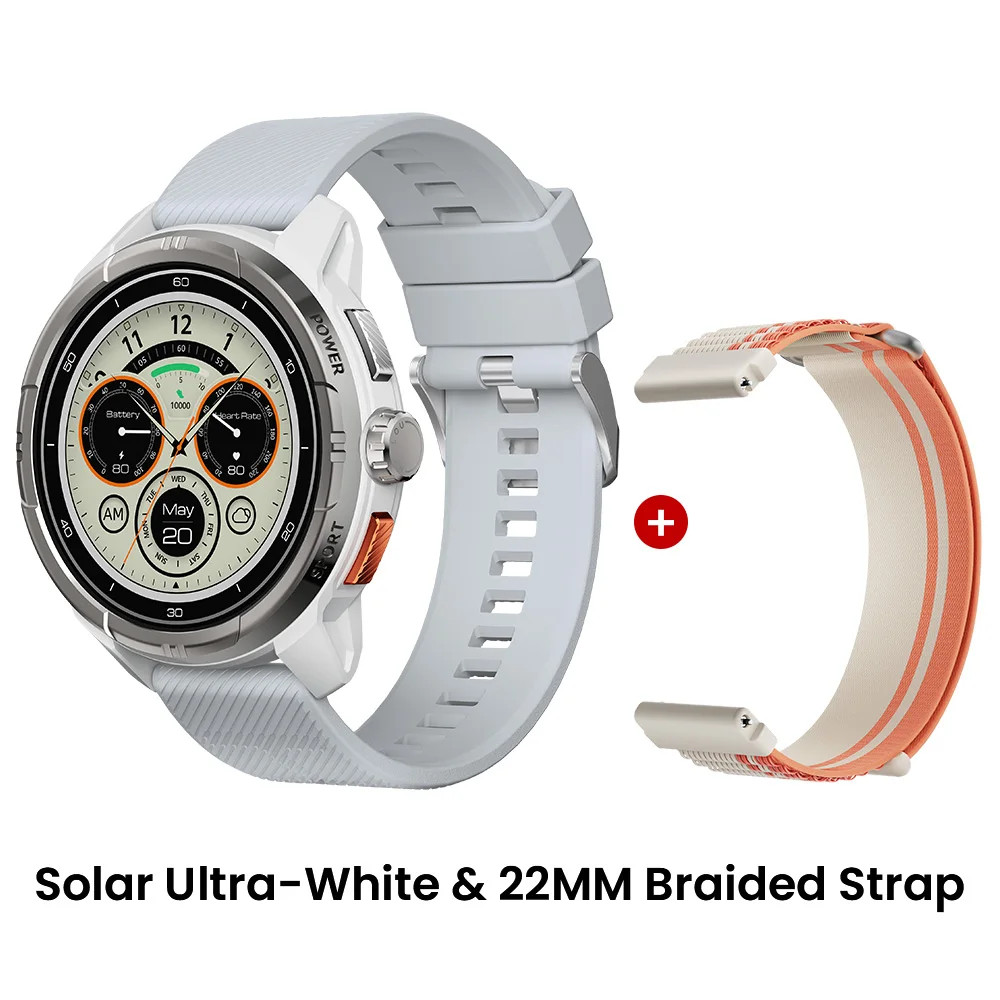 HAYLOU Solar Ultra GPS Smart Watch 1.6” AMOLED Display Rate Bluetooth Calls