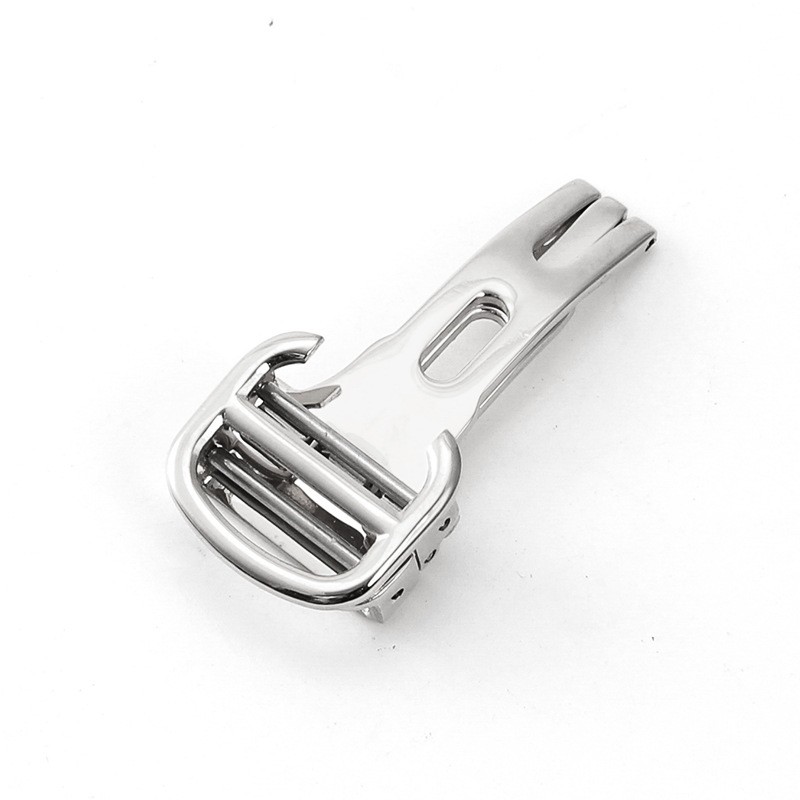 Quality Stainless Steel Watch Buckle Folding Butterfly Clasp 12 14 16 18 20mm