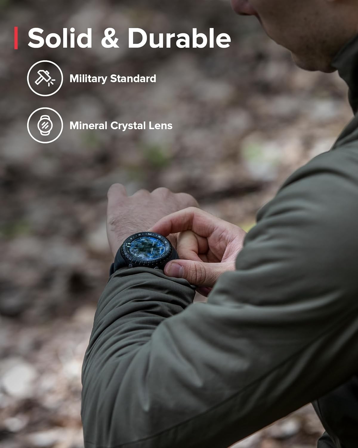Suunto CORE ALPHA STEALTH Sports Watch – Black