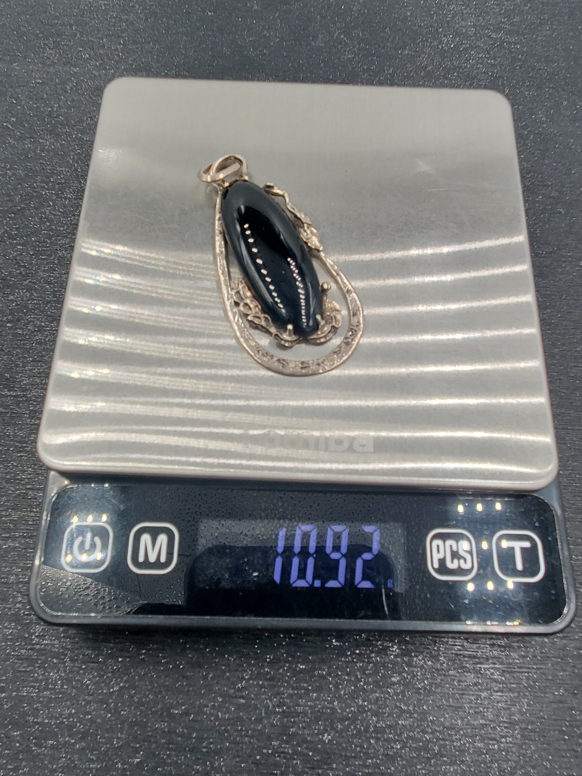 Native American Navajo Jeff James Jr. JJJ 925 Sterling Silver Pendant