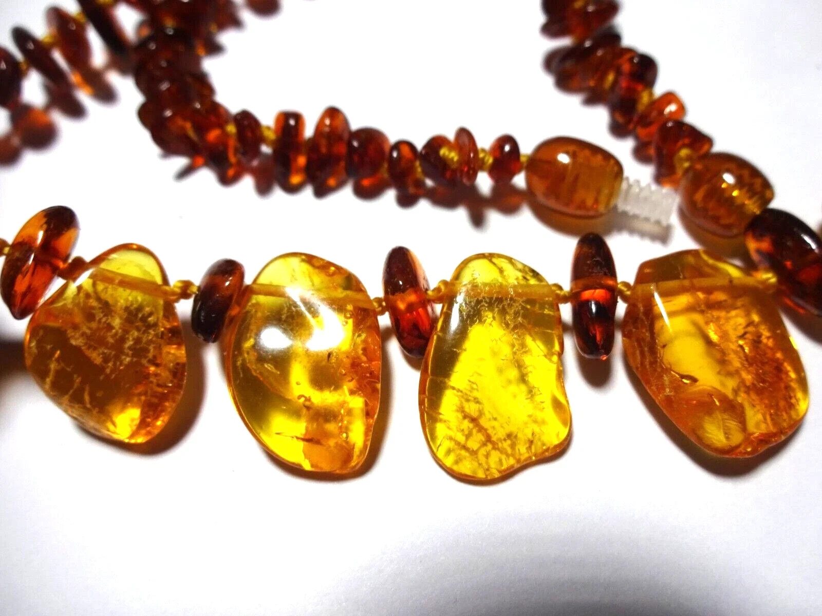 Natural Baltic Amber Necklace Handmade 51cm (20″)