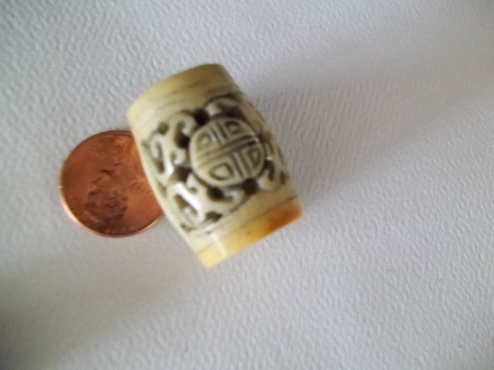 Asian style bead lot carved resin jade look glass craft beads ojime style
