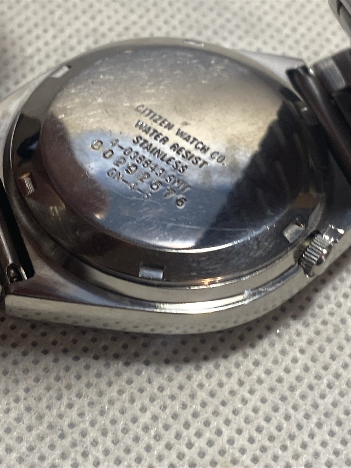 Vintage Citizen Eagle 7 4-038843 SMT Automatic 21 Jewels Day Date Mens Watch