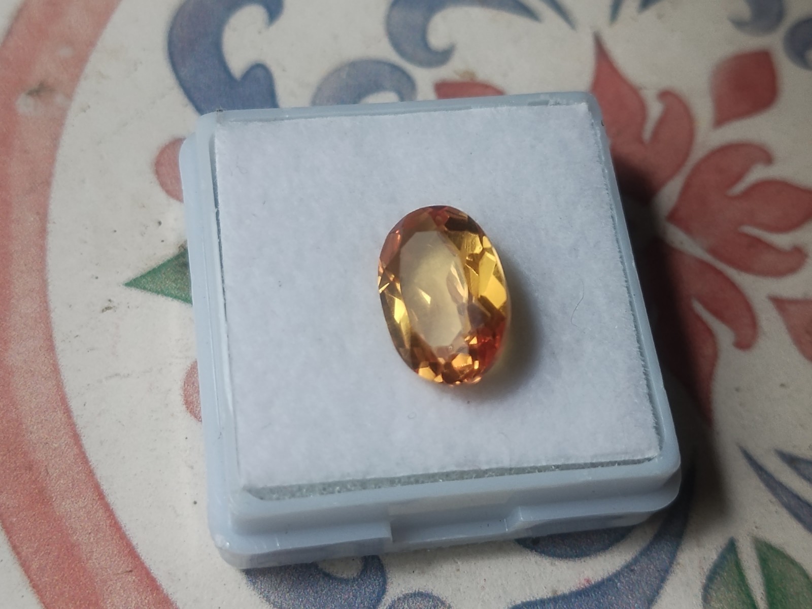 4.60ct Natural Padparadscha Sapphire Oval Certified Unheated 11.7×7.1×5.7mm