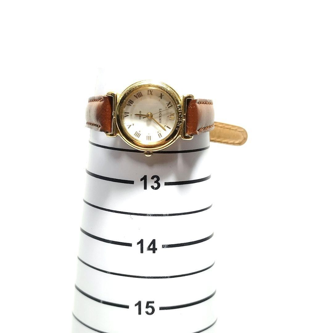 [Working Condition] SEIKO LUCENT Quartz Watch, 3 Hands, Round, Roman Numerals