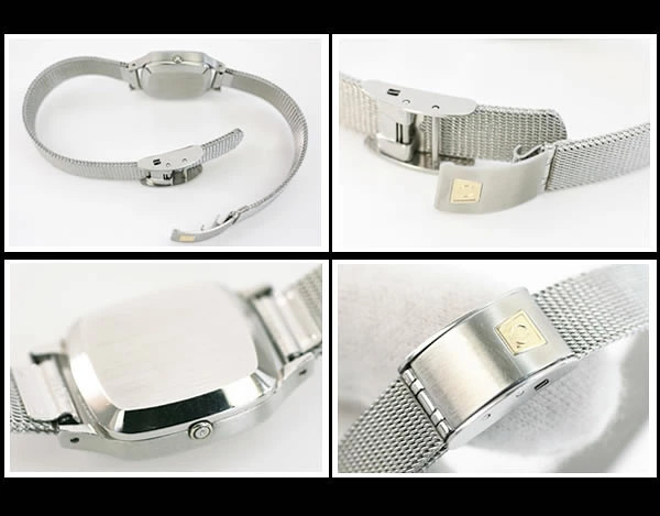 Omega De Ville Square Push Button Crown Ladies Quartz Vintage 7081