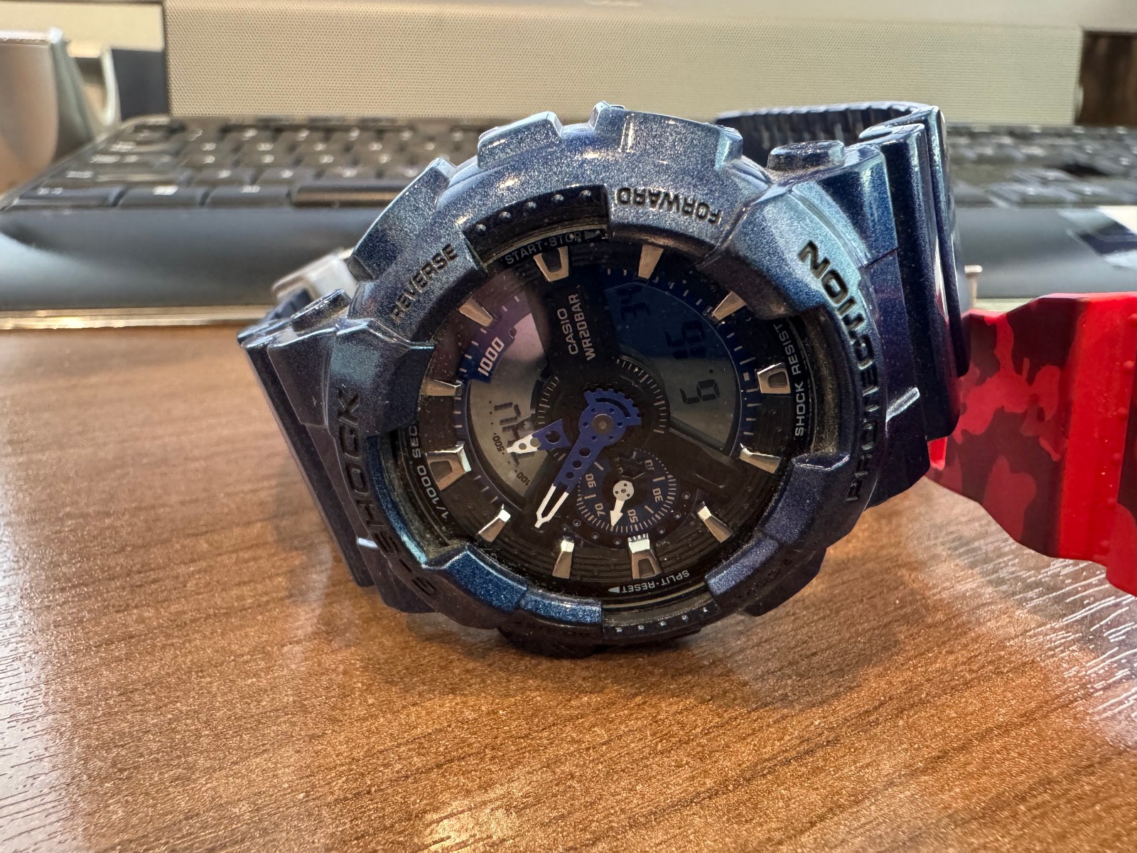 Lot of 3 Casio G-Shock GA-110NM GA-100CM GA-100 Analog Digital Watches