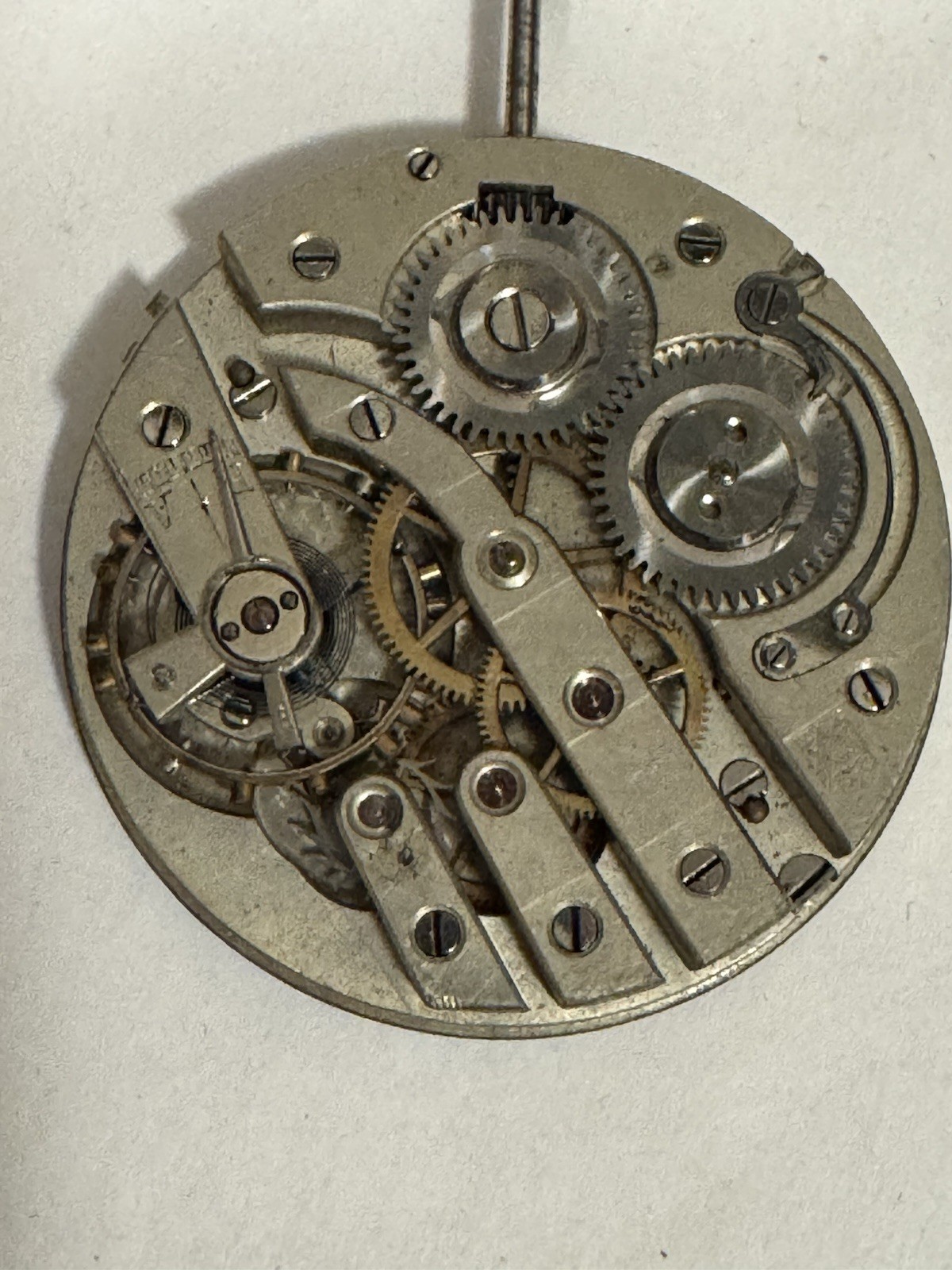 H. Moser & Cie Pocket Watch Dial And Movement Vintage