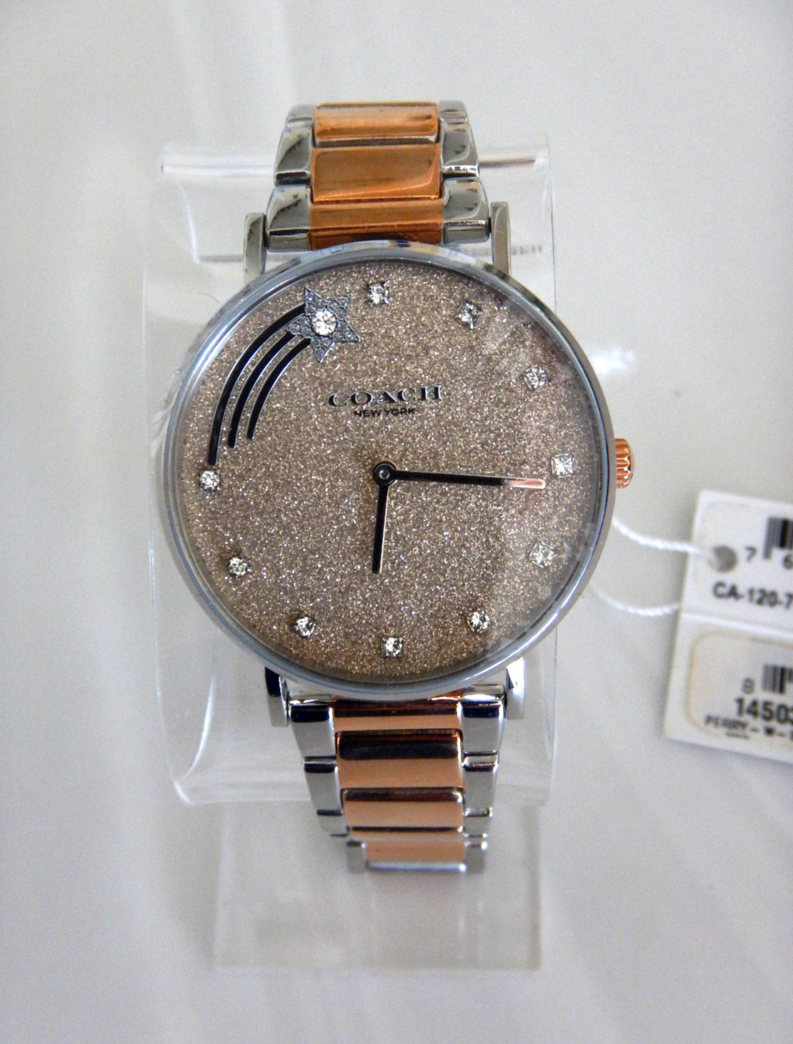 Brand New Coach 14503522 Perry Watch Glitter Crystal Markers