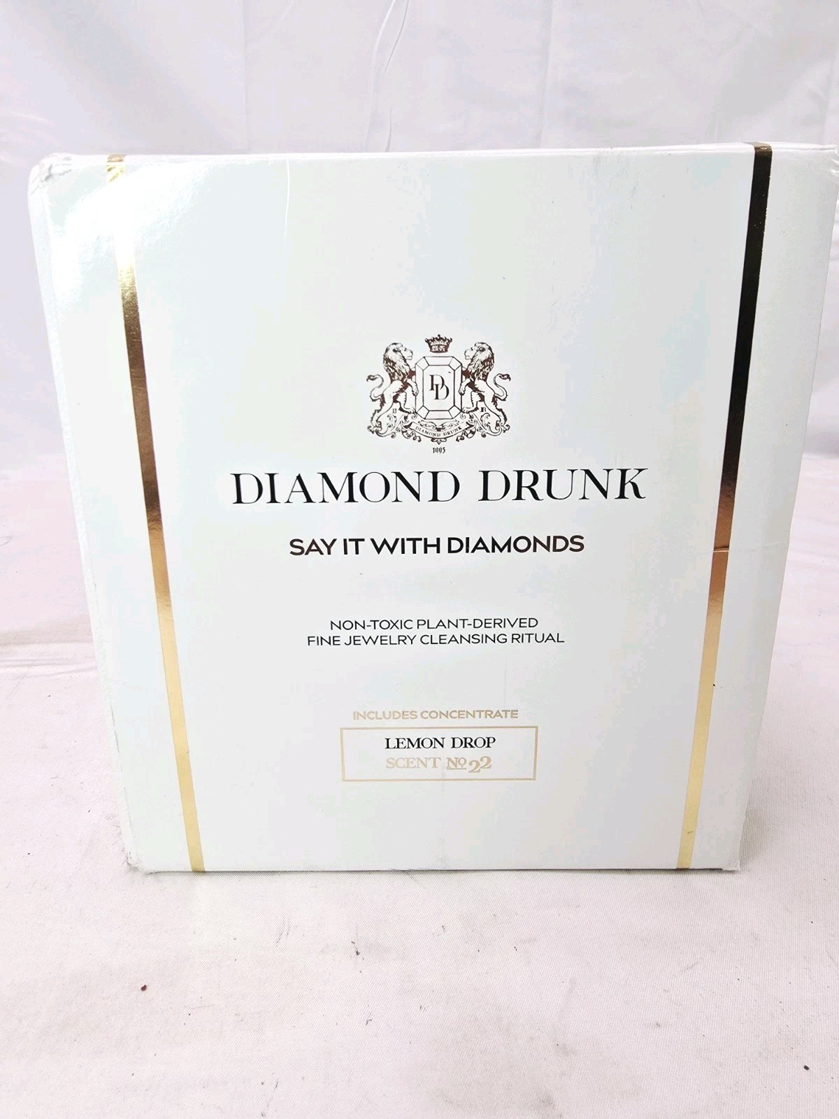 Diamond Drunk Jewelry Cleaner Kit Non-Toxic For Diamond, Gold Platinum Rings