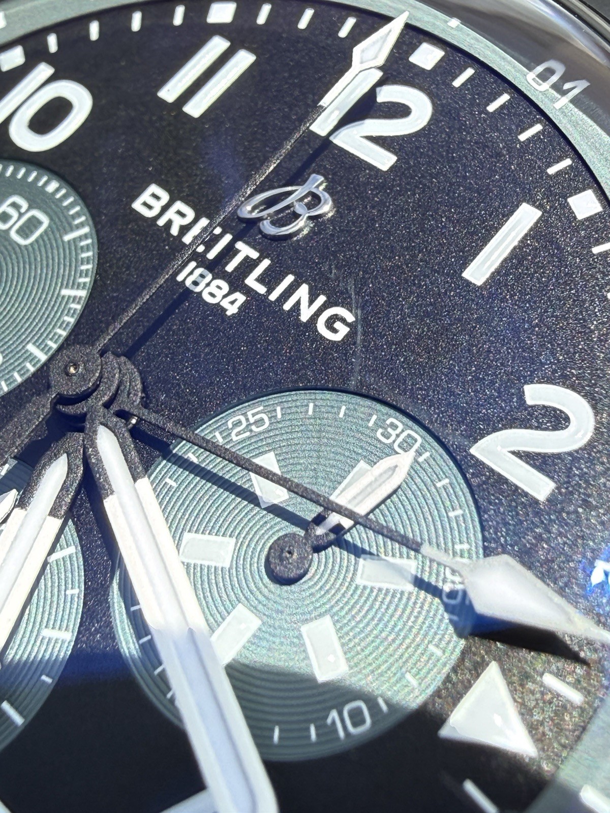 Breitling Super AVI B04 Chronograph GMT 46 Mosquito Night Fighter Blac SB0445 FS