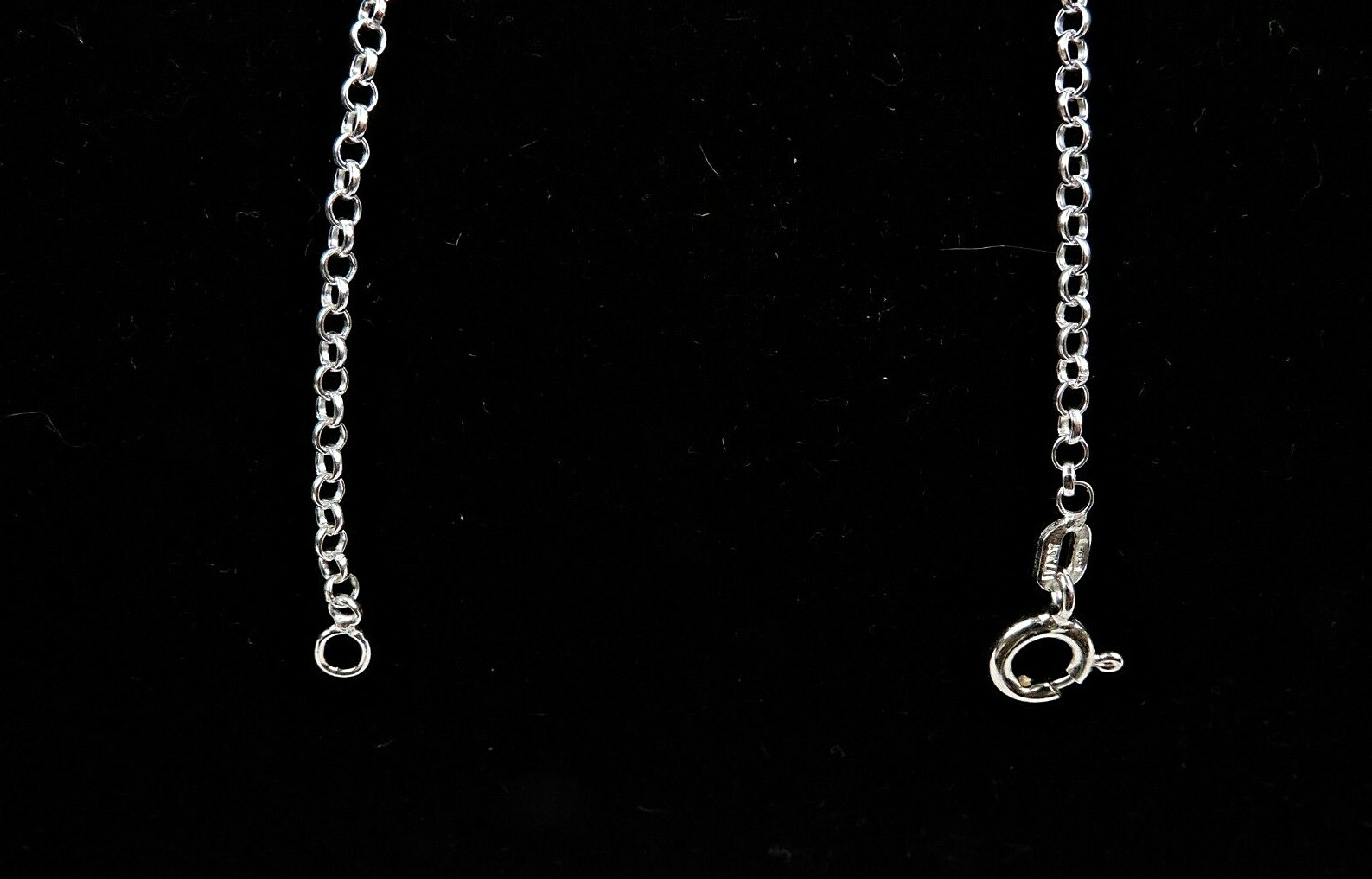 Sterling Silver 2 mm Rolo Ankle Bracelet 9″ – 10″ – Free Gift Packaging