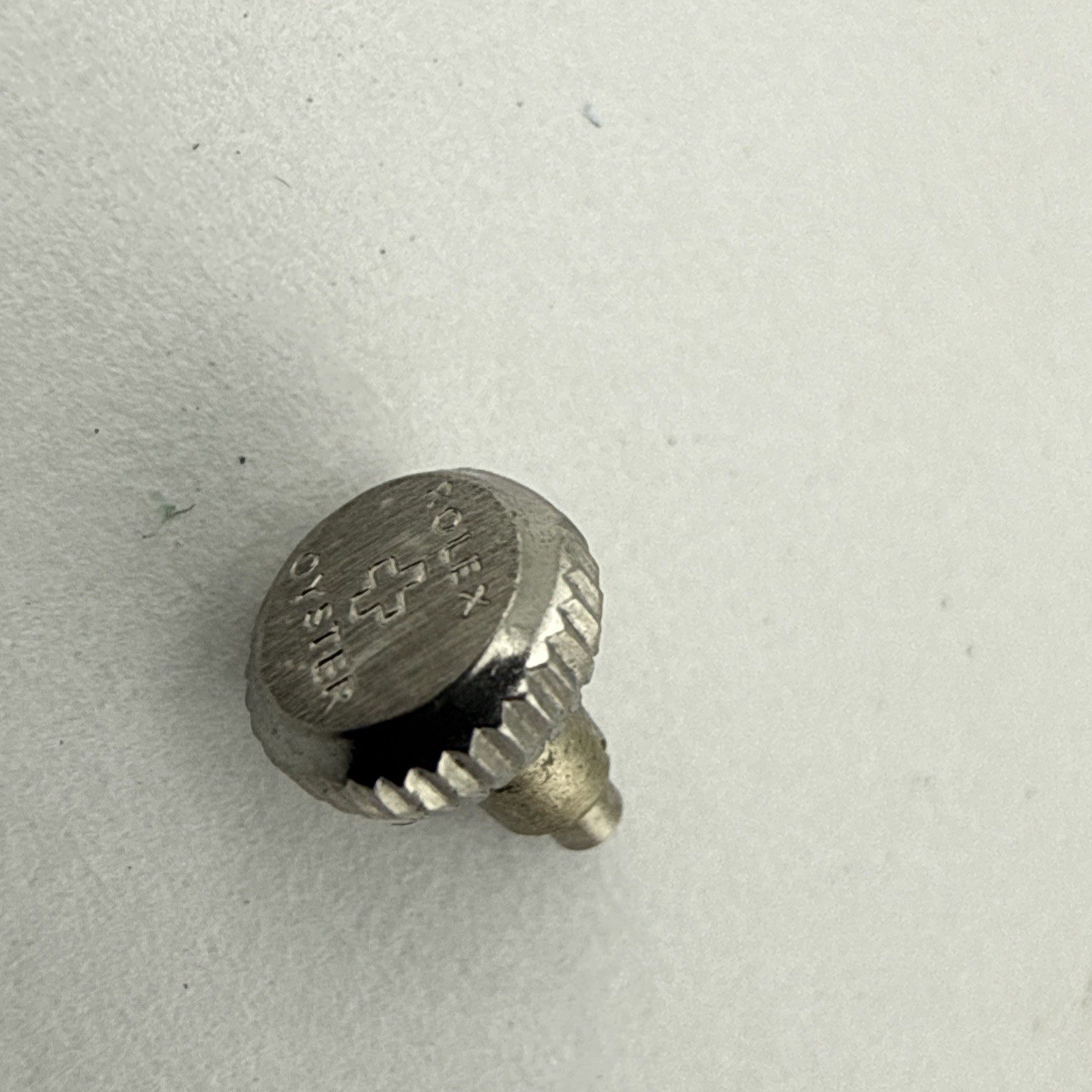 Rolex + Oyster Bubbleback 5.4mm Steel Crown Tap