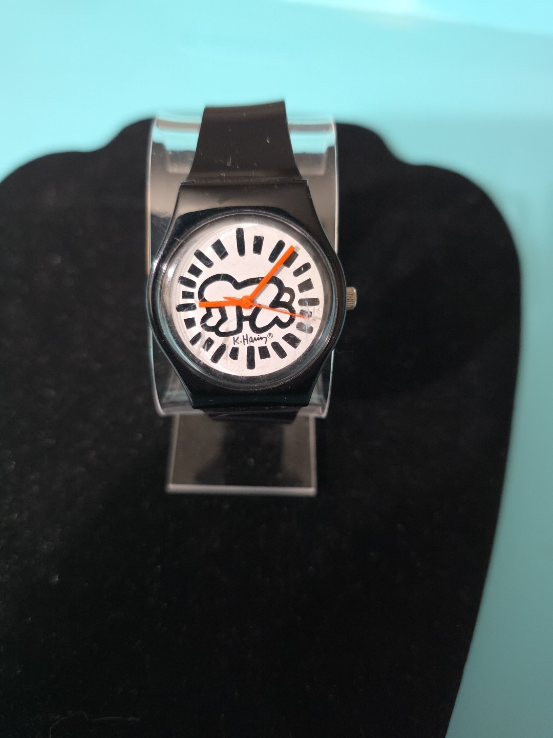 Rare – Vintage Limited Edition Keith Haring Watch Wristwatch 1992 – #837/9999