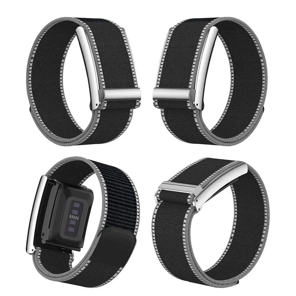 Nylon Adjustable Sports Bicep Arm Band+Metal Bumper Case For Whoop 5.0/5.0 MG
