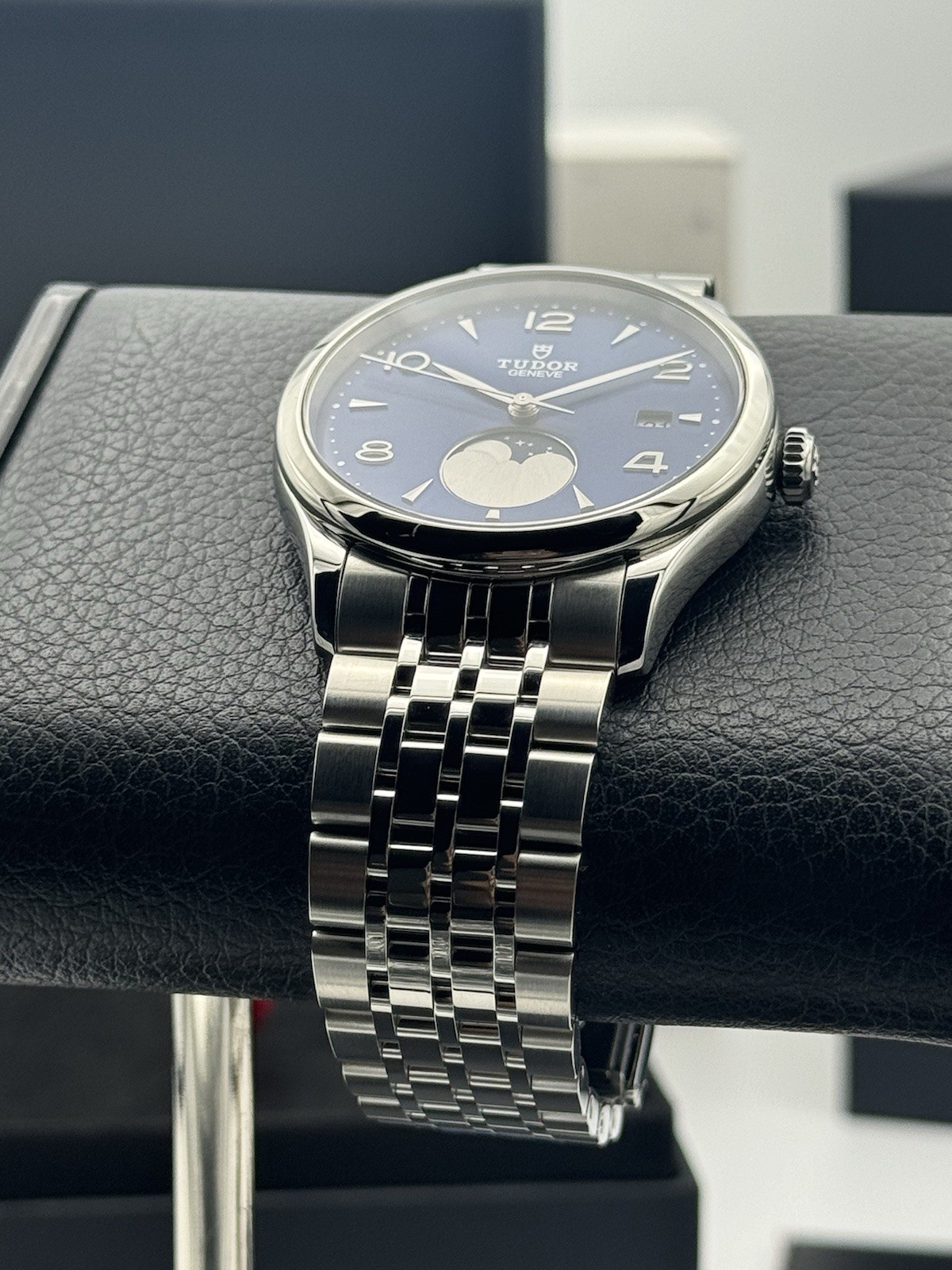 TUDOR 1926 LUNA M91560-0002 Blue Dial MOONPHASE! *FULL SET!*
