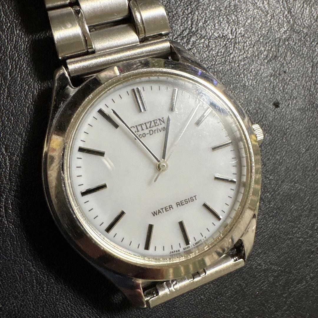 CITIZEN Eco-Drive Watch, White Dial