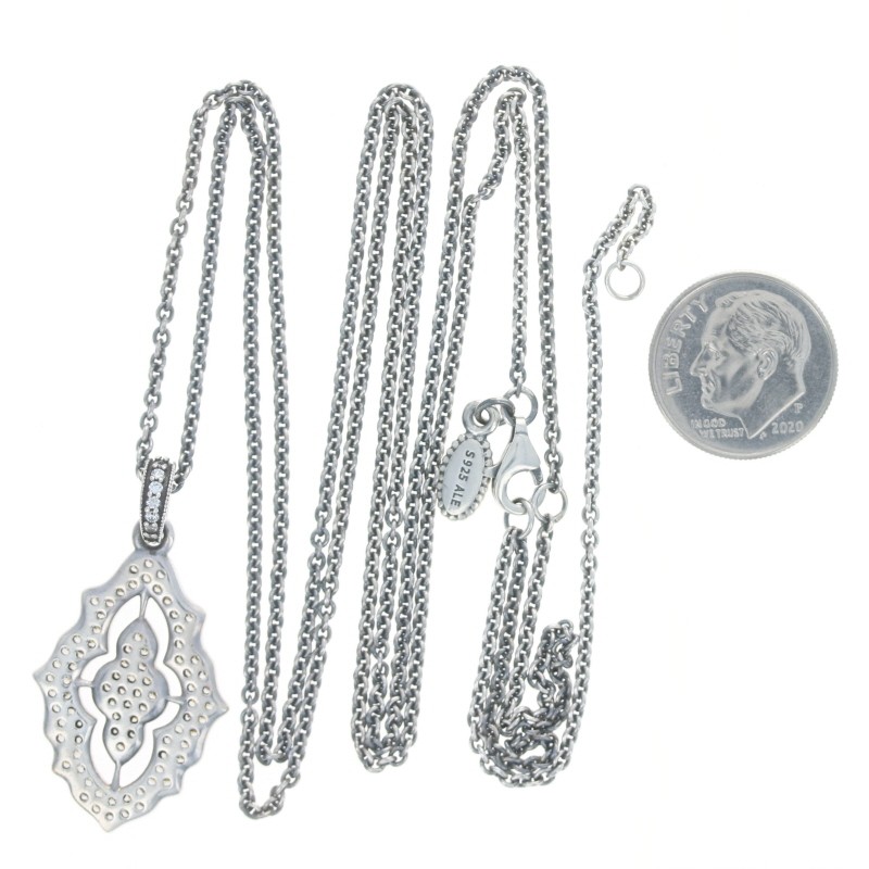 Pandora Sparkling Lace Necklace 35.4″ – Sterling 925 NEW Authentic 390362CZ-90