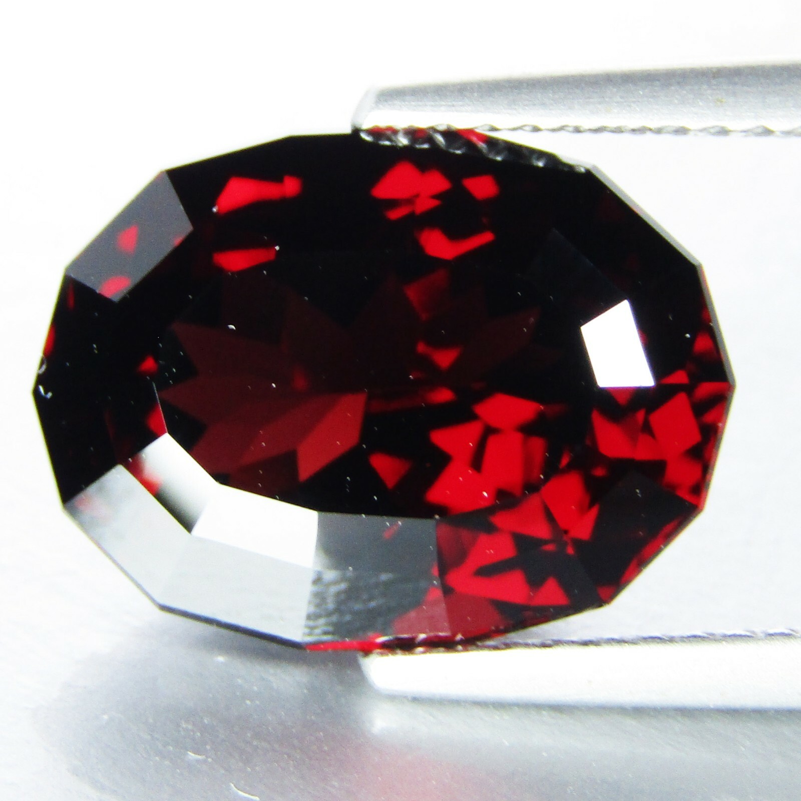 9.22Cts Specious Natural Red Color Almandine Garnet Oval Custom Cut