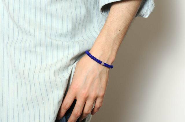 EVANGELION [VIVIFY x RADIO EVA] W Cord Beads Bracelet (NAGISA KAORU)
