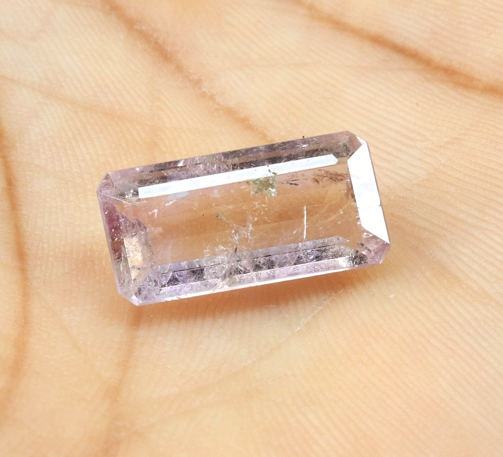 Natural Bolivia Ametrine Bi-Color 7.80 Ct Untreated Certified Loose Gemstone