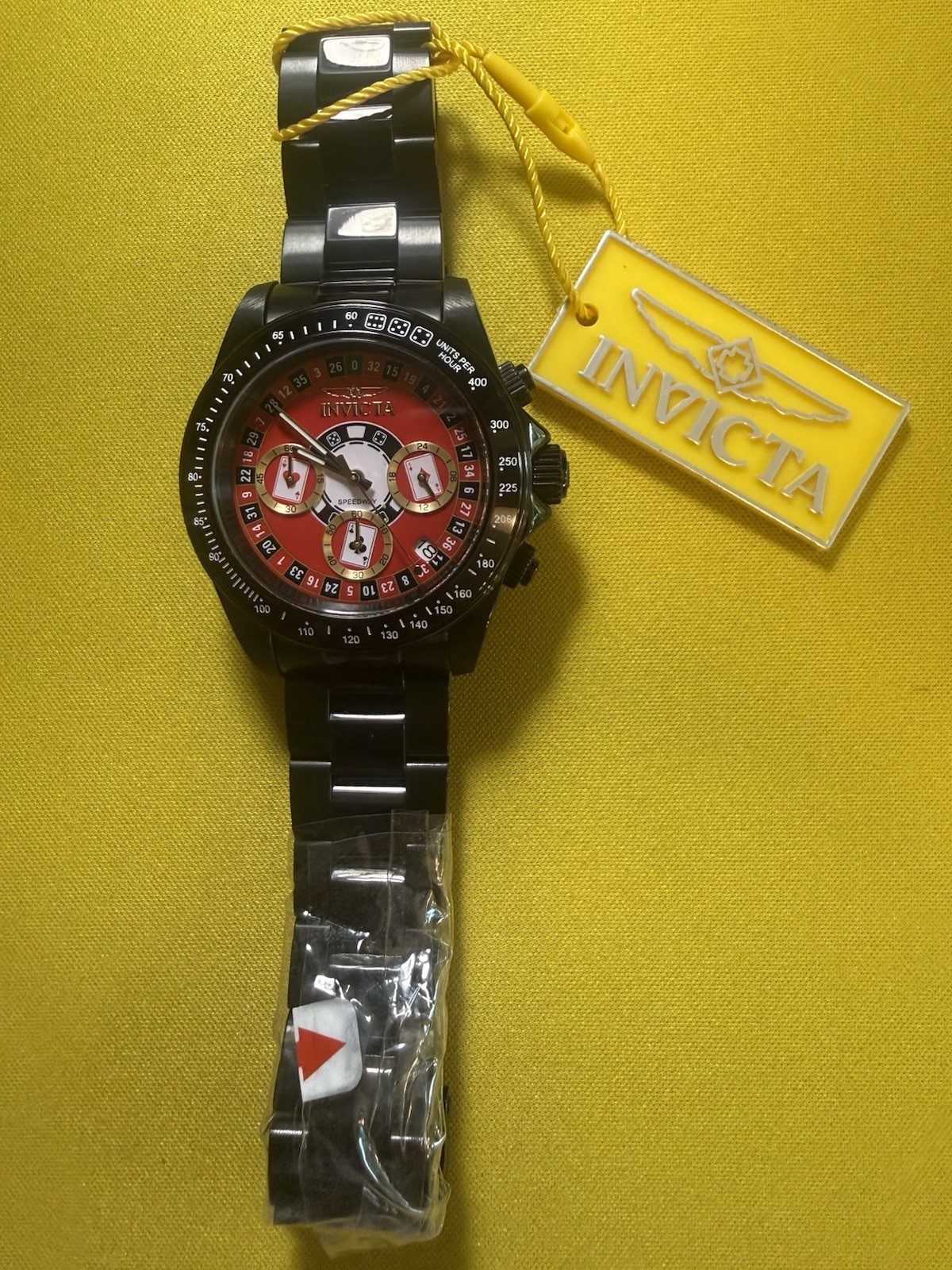 Invicta Speedway “Vegas” Monte Carlo CEO limited-edition casino-themed Chrono