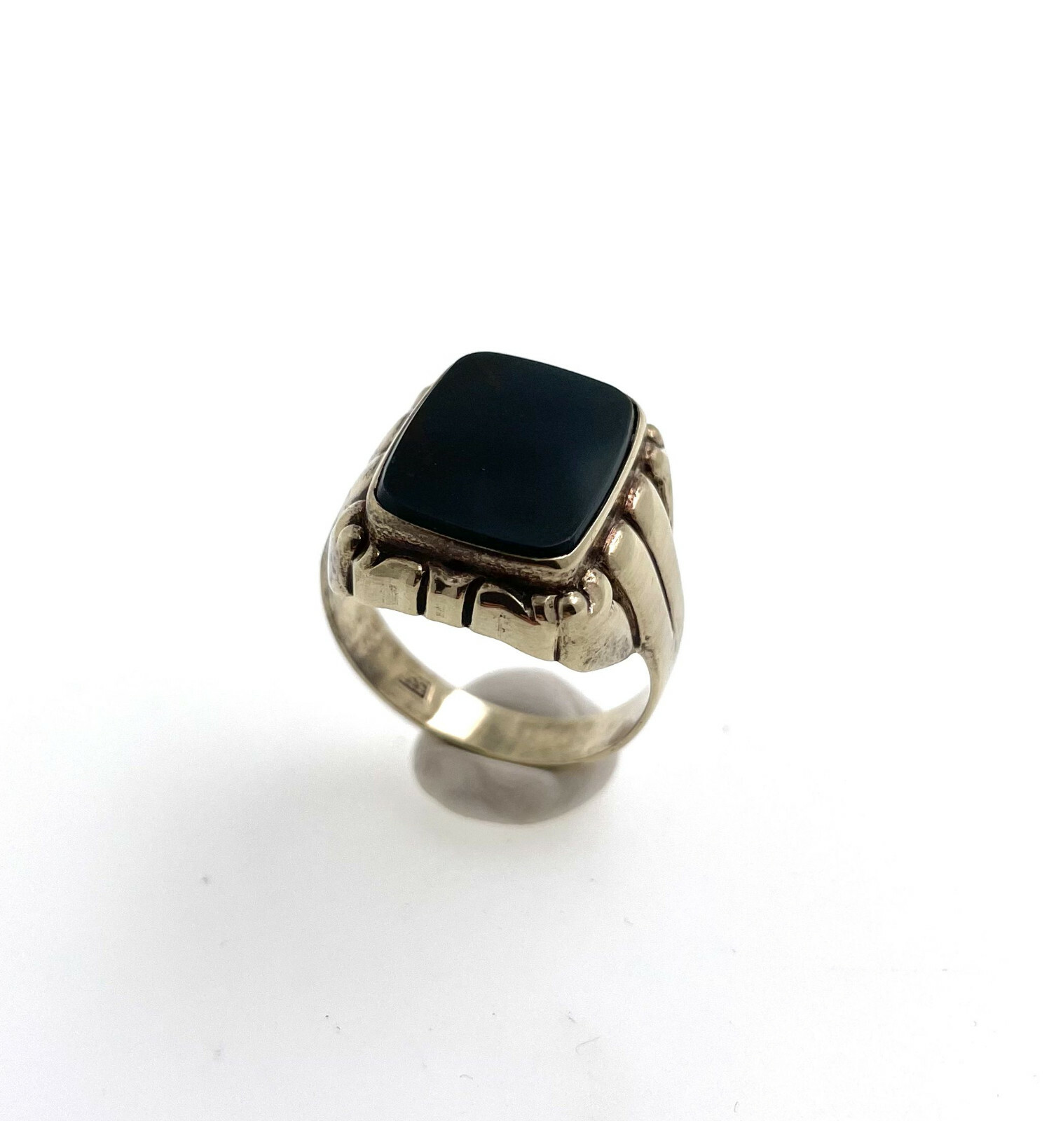 Signet Ring Men Ring – 925 Silver – Size 63 – 4.90 Grams