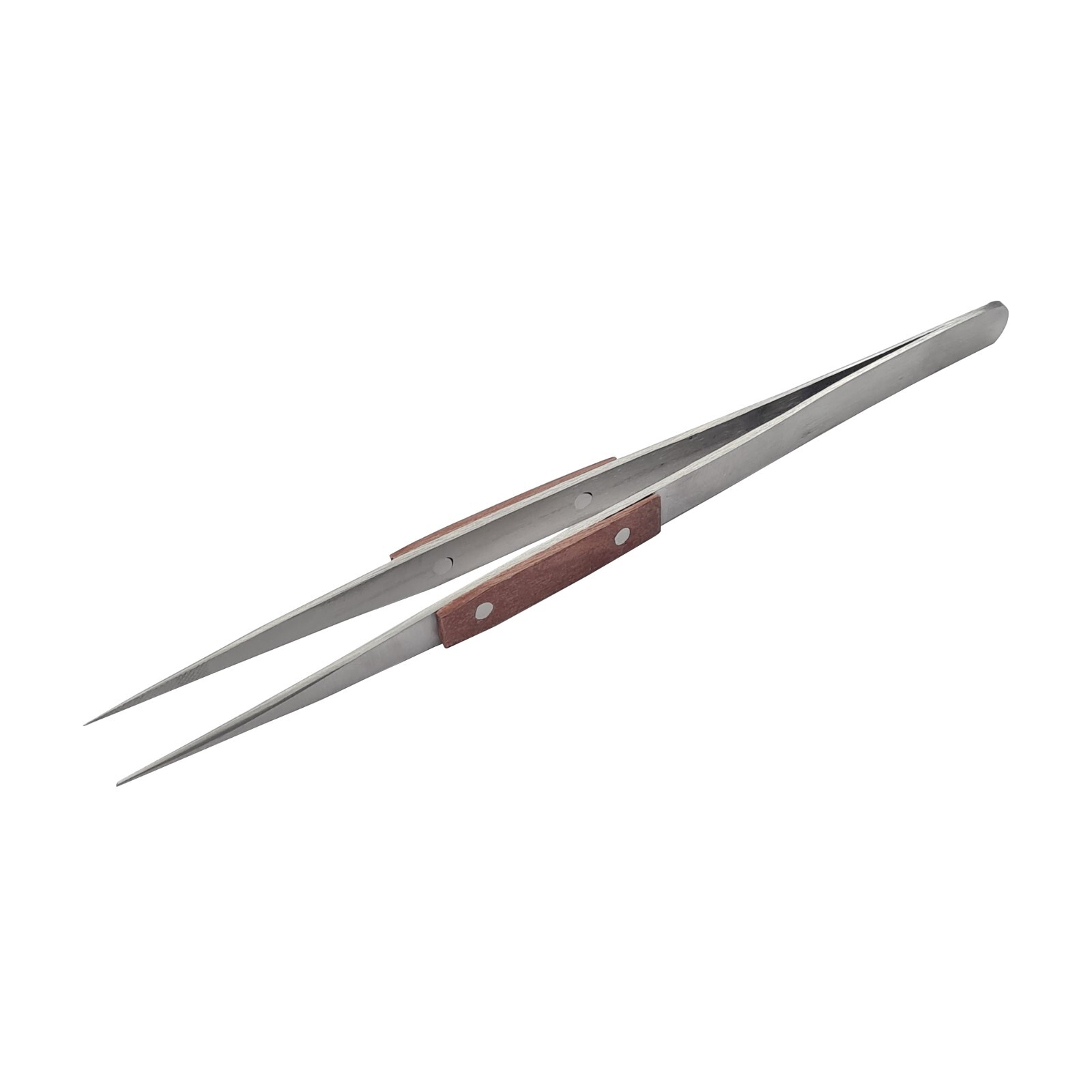 Set of 3 Fiber Grip Tweezers Cross Locking & Straight Soldering Tweezer Jewelers