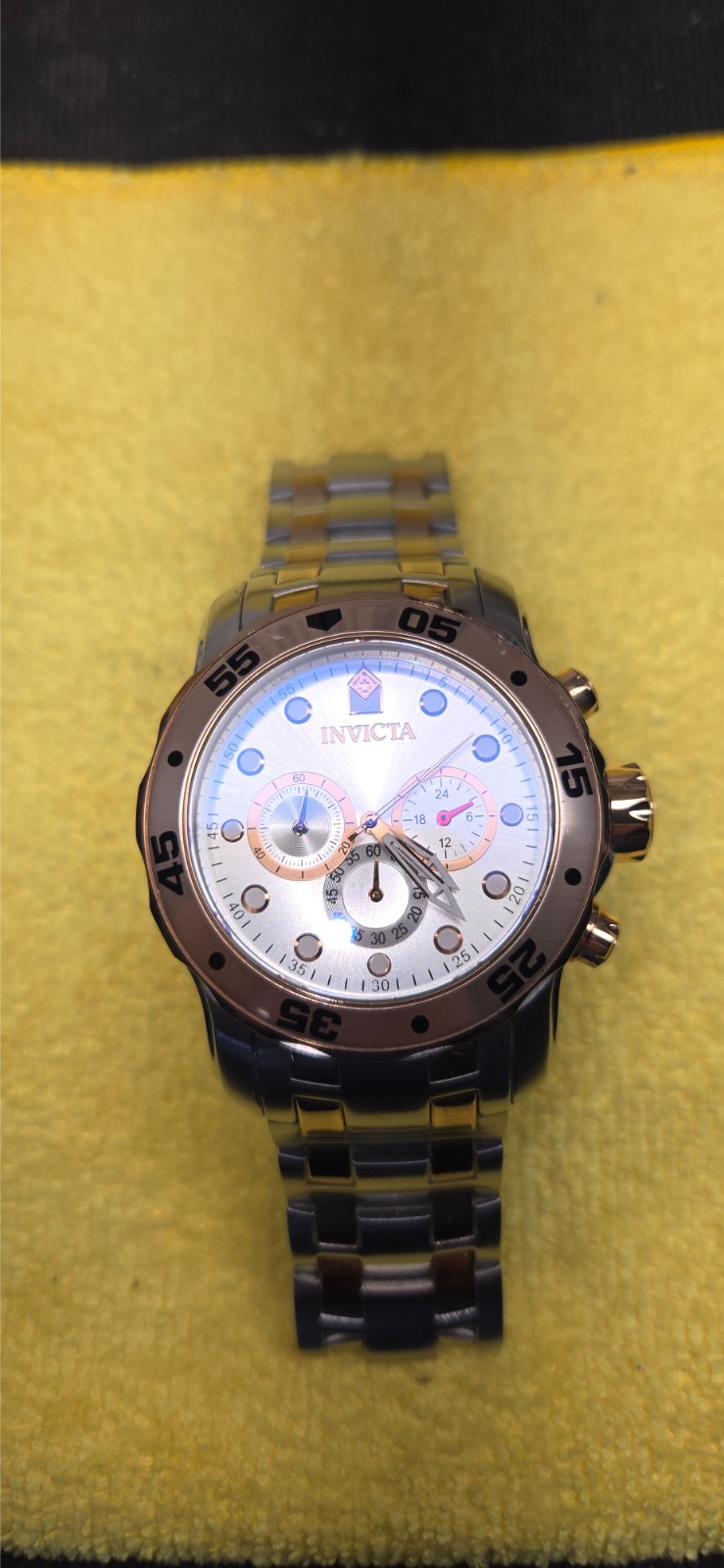 48mm Invicta Pro Diver SCUBA 13672 Master of the Oceans Quartz Chronogragh Steel