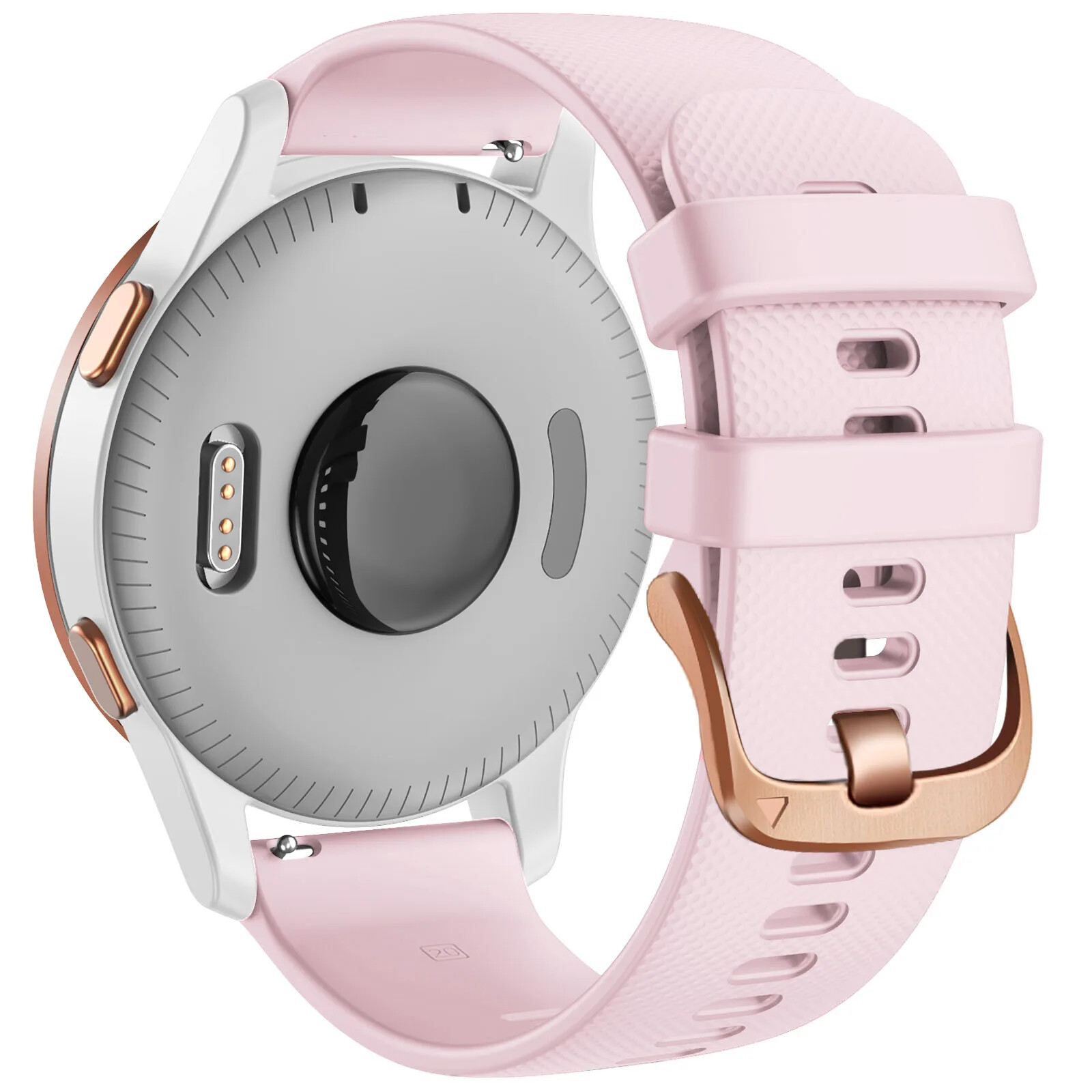18mm Silicone Band Strap For Garmin Venu 3S 2S Vivoactive 4S 3S 2S 265S 255S S