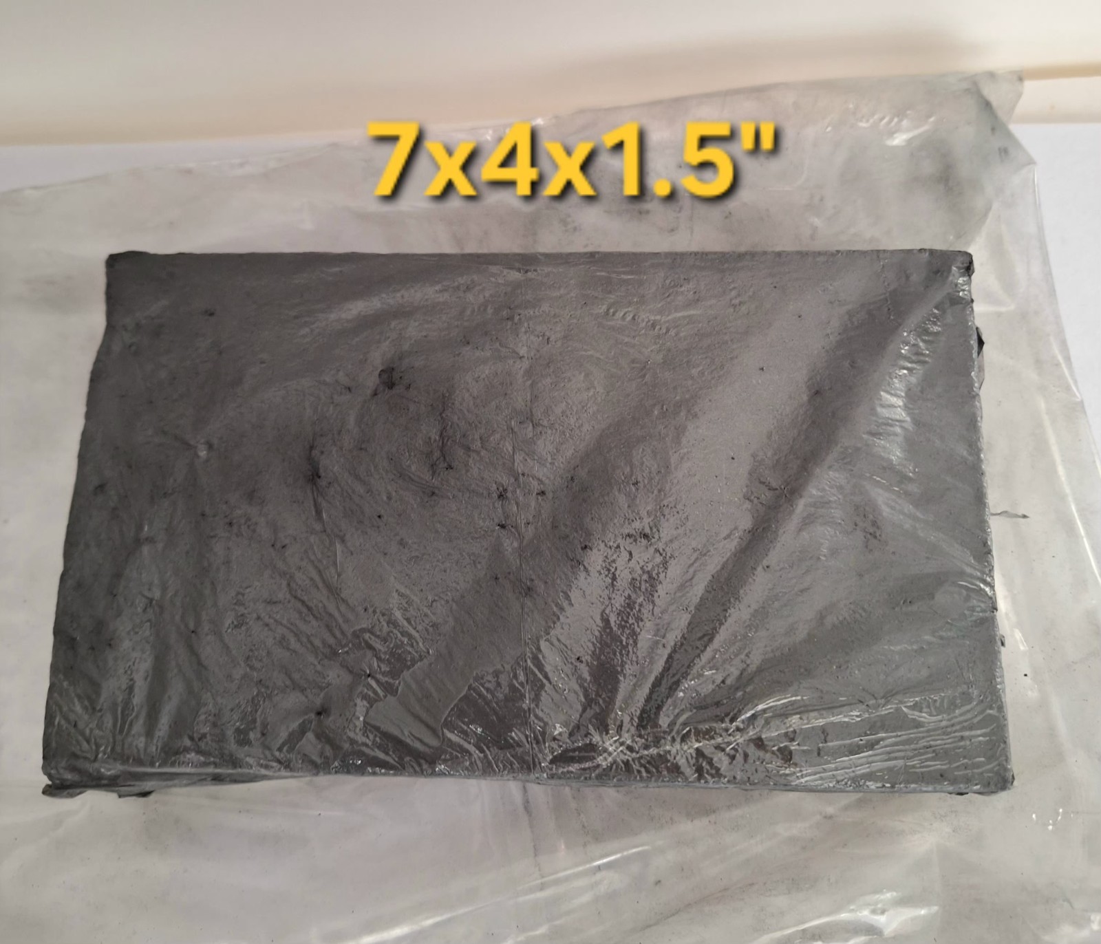 CHARCOAL SOLDERING BLOCK 7″x 4″ x 1.5″thick.