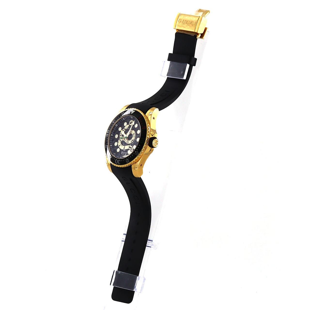 Authentic Gucci Gucci Dive Gold Plated 136.2/YA136219 Gold Plated Quartz #27…