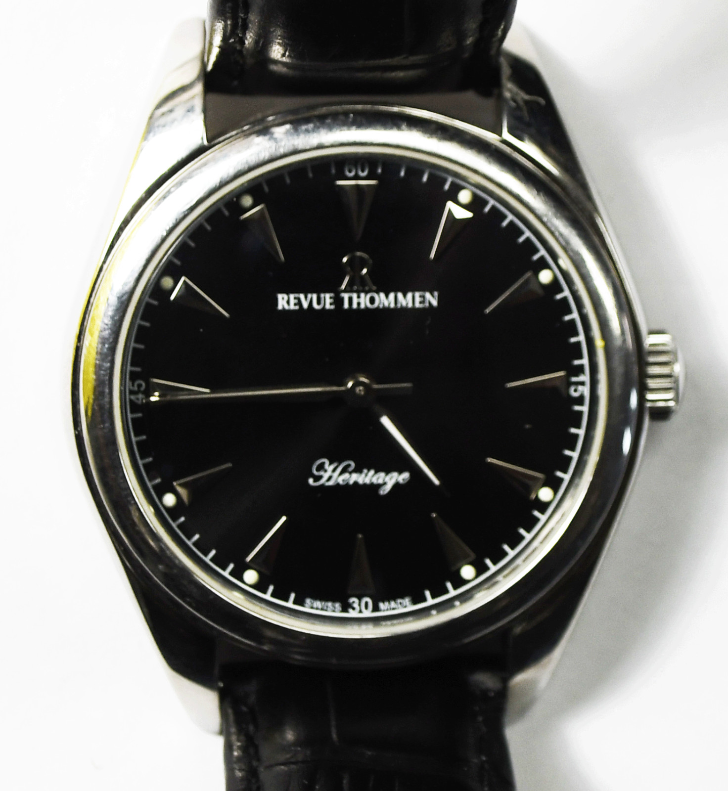Men’s Revue Thommen 27J Swiss Automatic 50m 21010 2DT 41mm Stainless